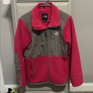 The North Face Pink and Gray Outdoor Fleece